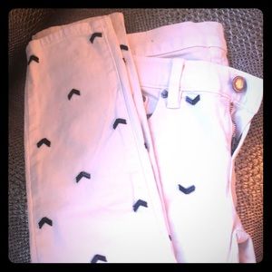 One of a kind jcrew beaded pants